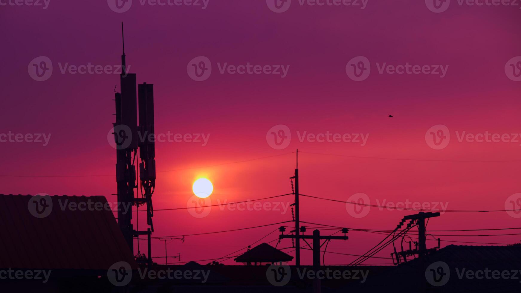 Sunrise, sunset sky and cloud, beautiful nature photo