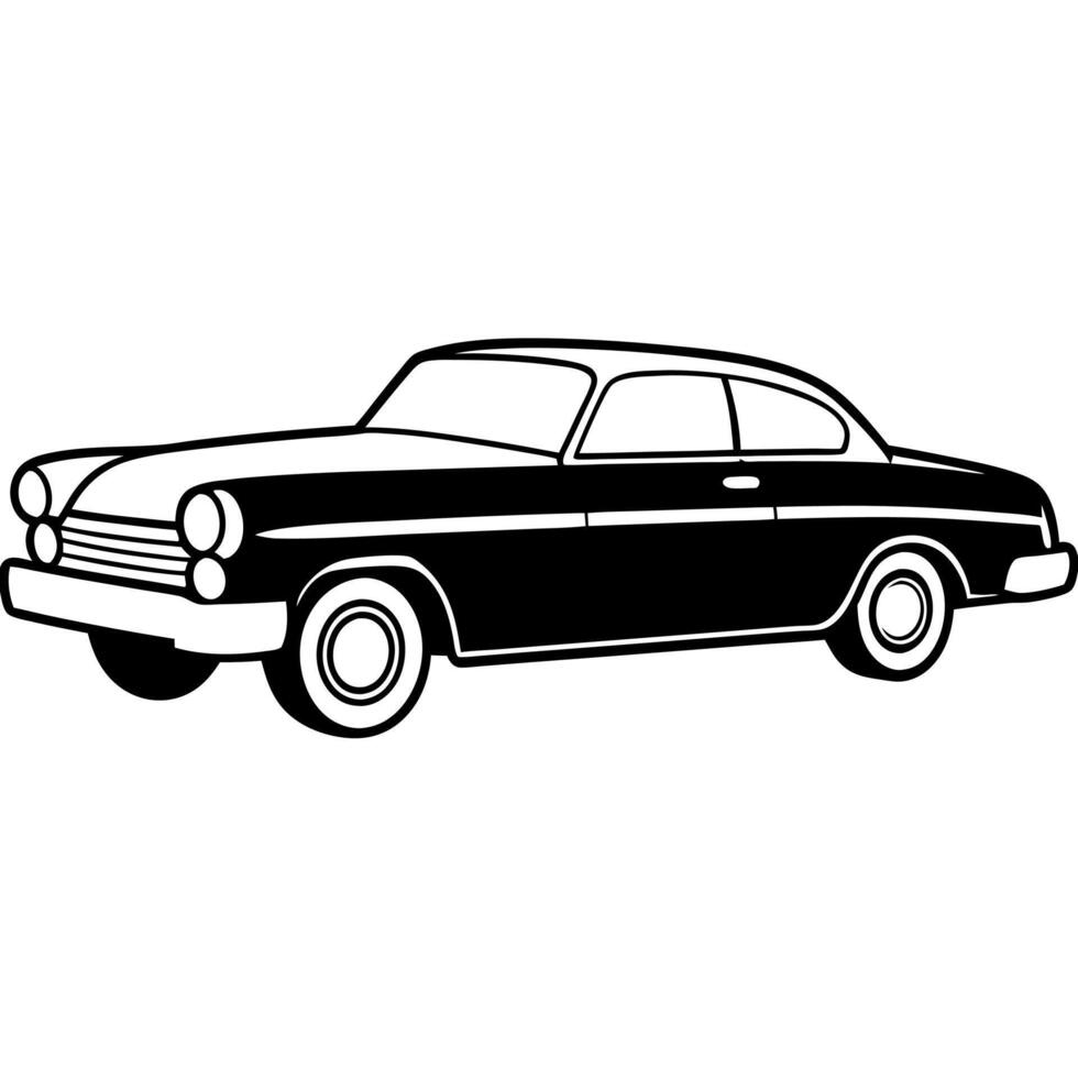 Modified car coloring pages vector