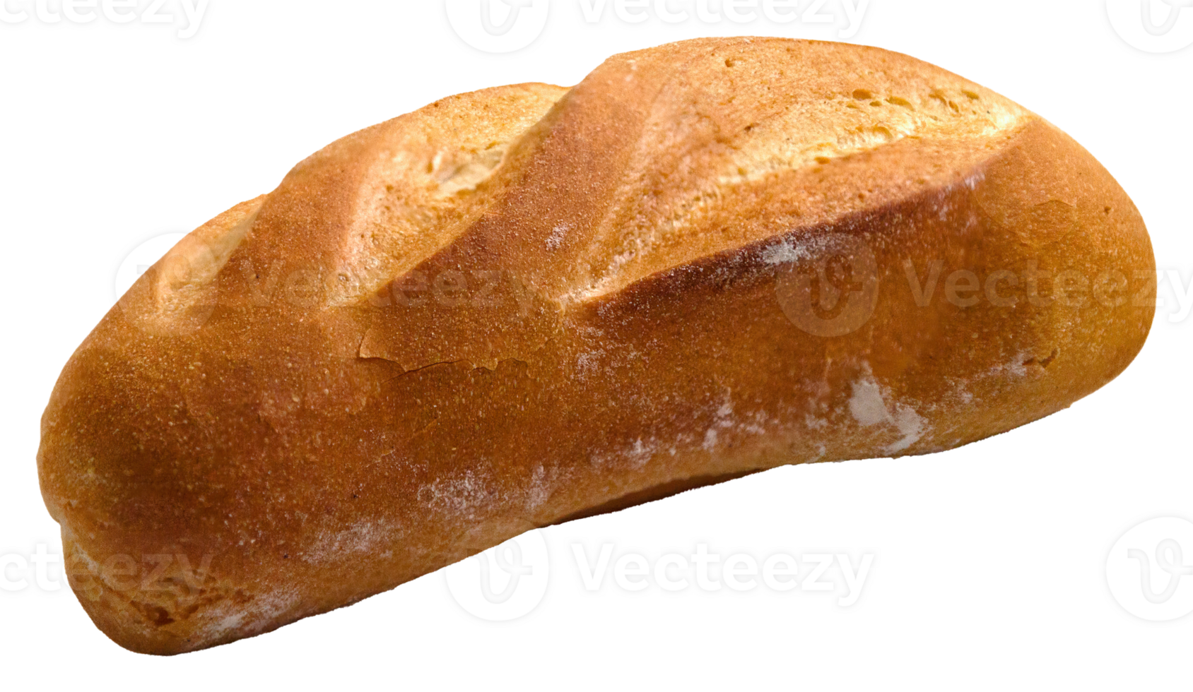 Cut out of a small baguette png