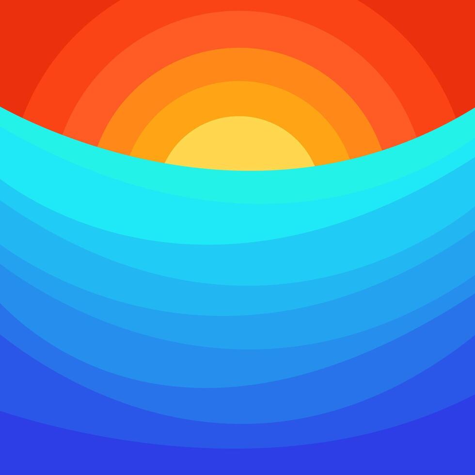 colorful abstract pattern background. template summer sea beach concept vector
