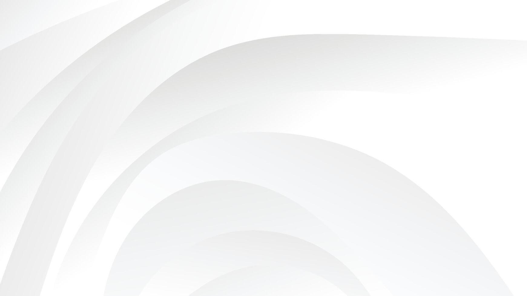 abstract white background with curve shape vector