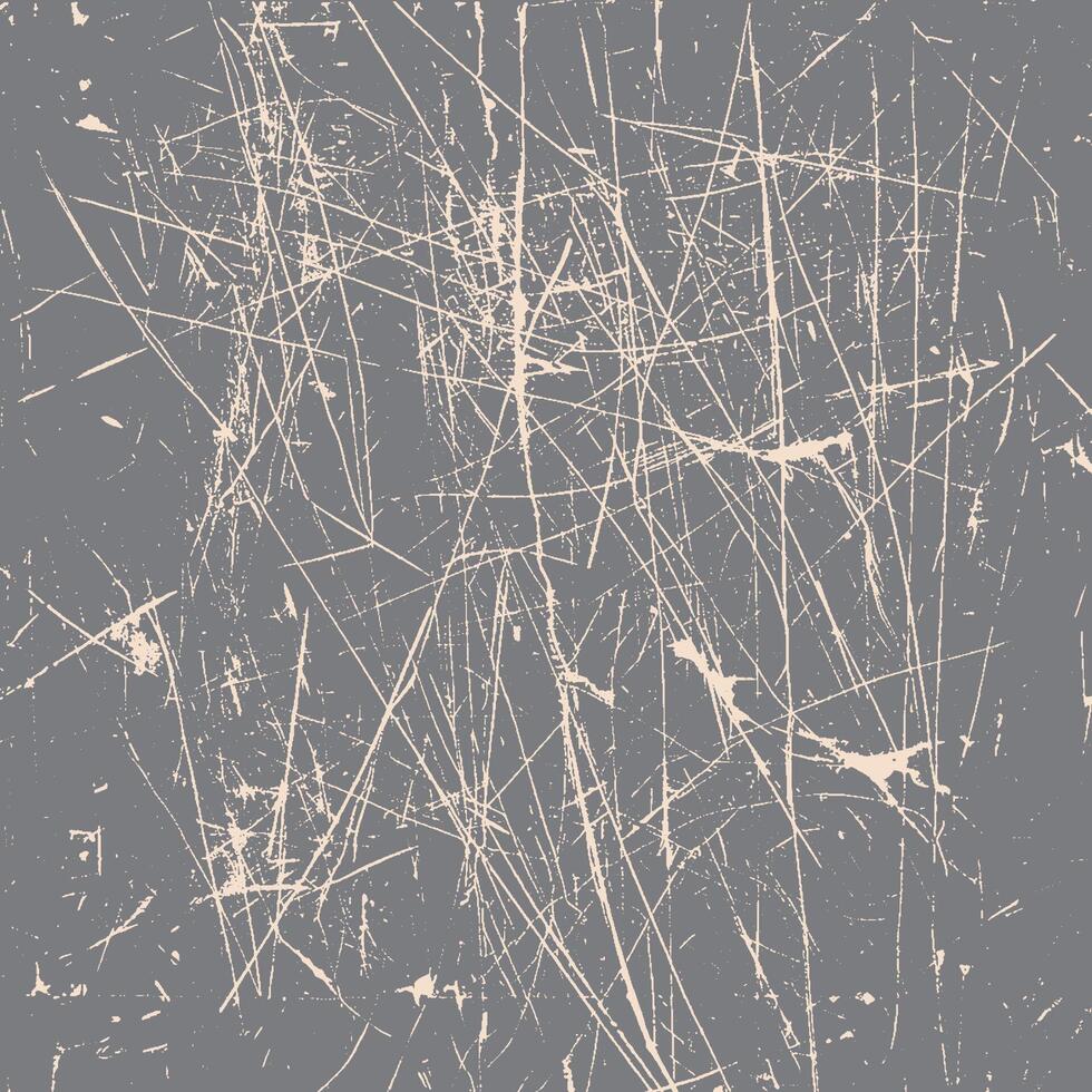 Detailed grunge scratched texture background vector