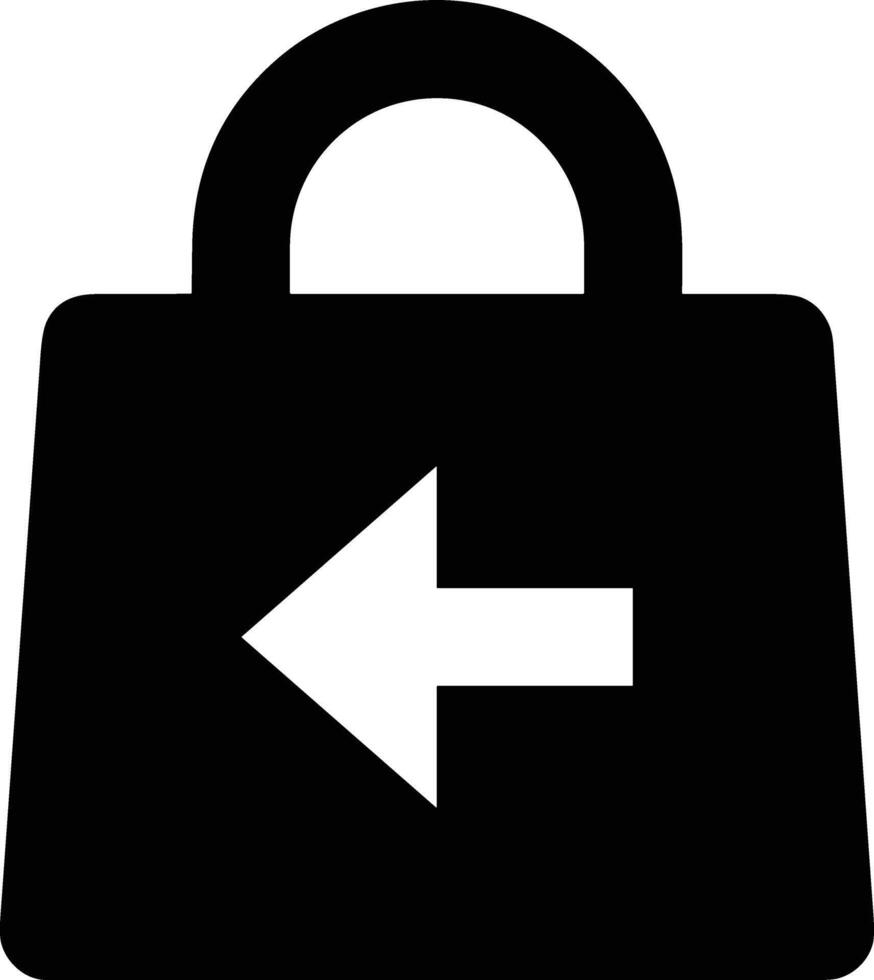 Bag icon symbol image vector