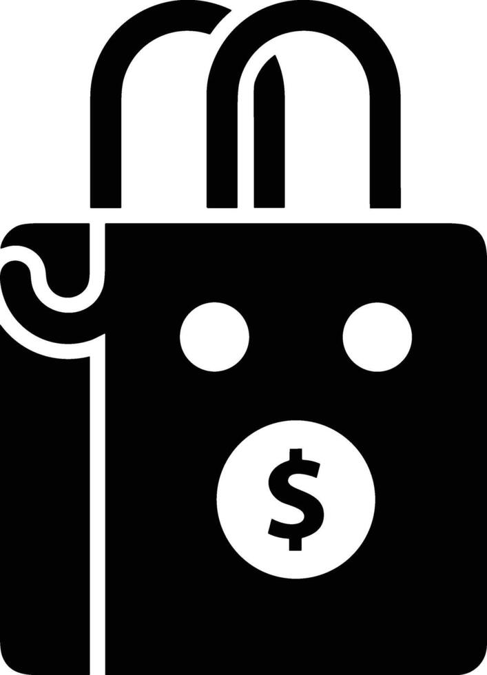 Bag icon symbol image vector