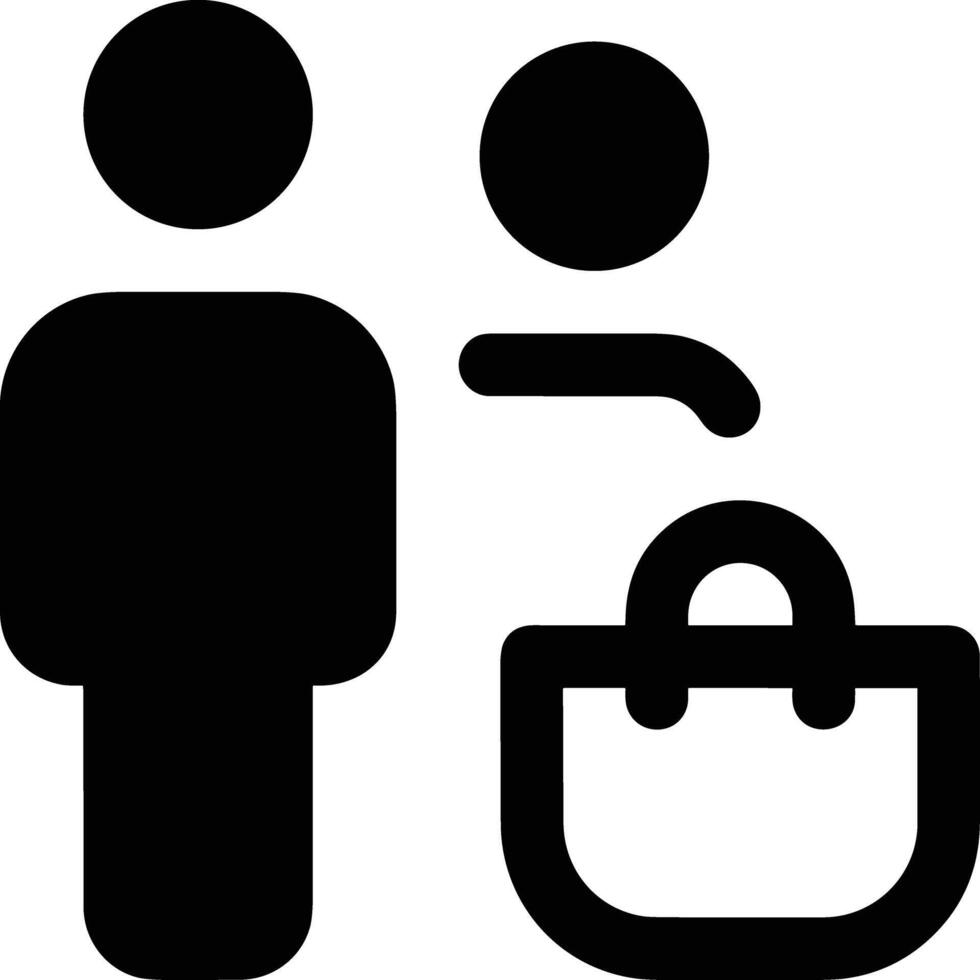 Bag icon symbol image vector