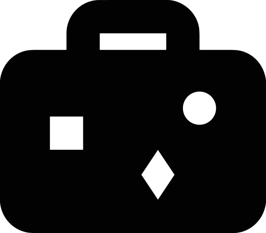 Bag icon symbol image vector