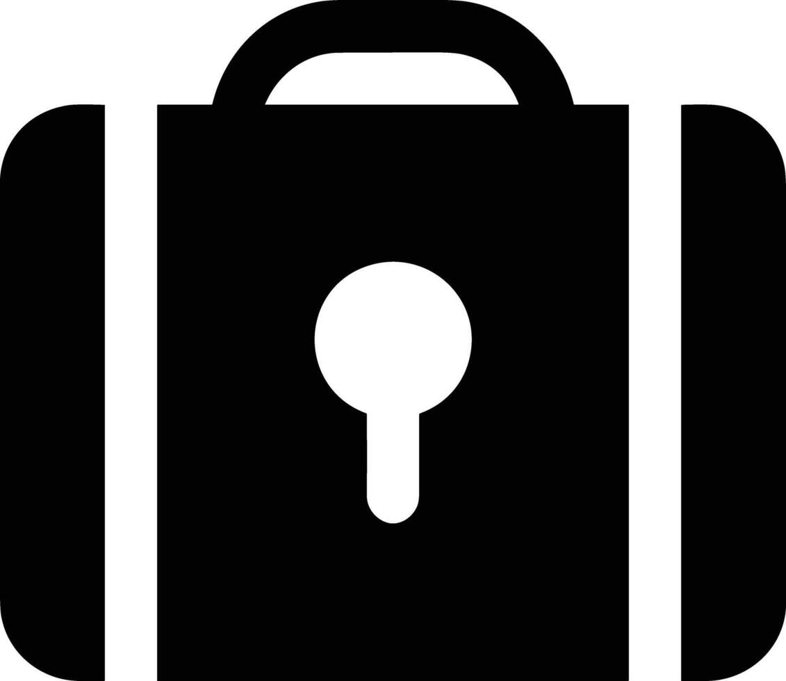 Bag icon symbol image vector