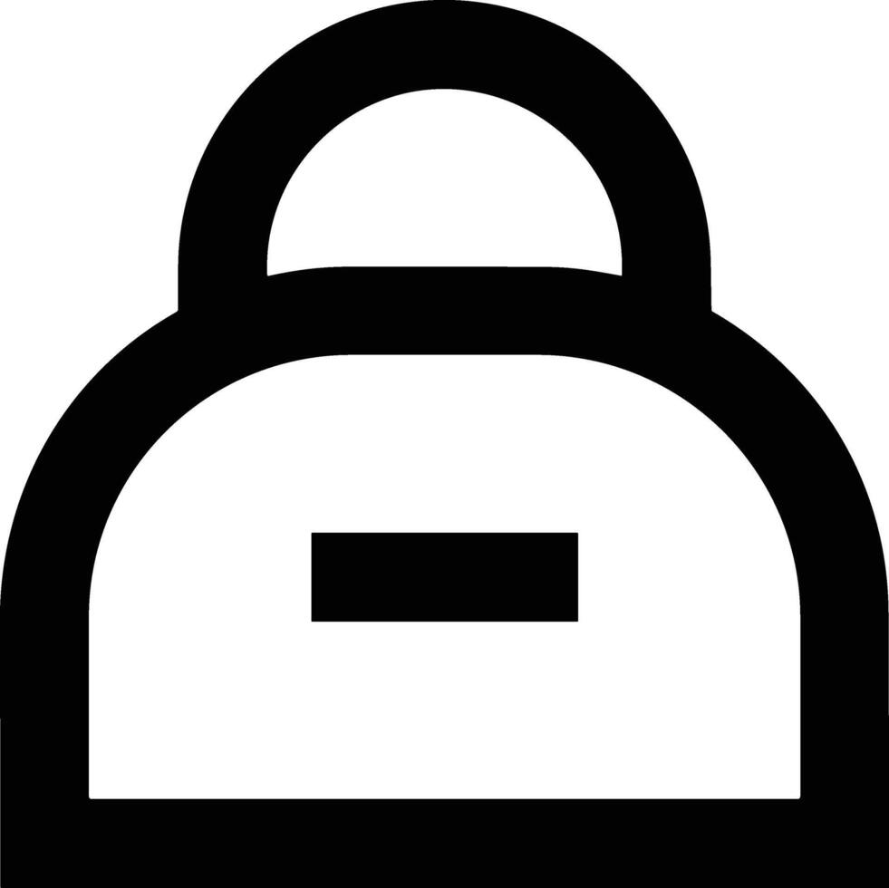 Bag icon symbol image vector