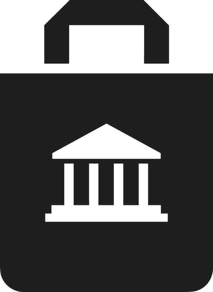 Bag icon symbol image vector