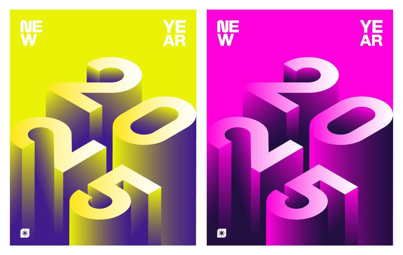 2025 New Year celebration with Happy New Year's Eve fireworks, countdown to midnight on December 31st vector