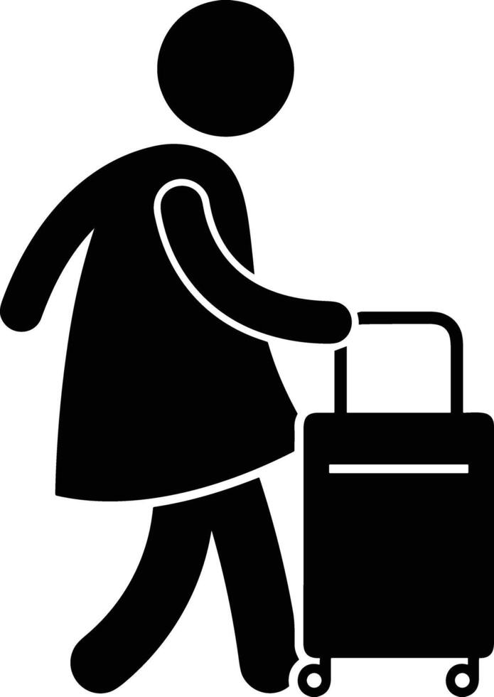 Bag icon symbol image vector