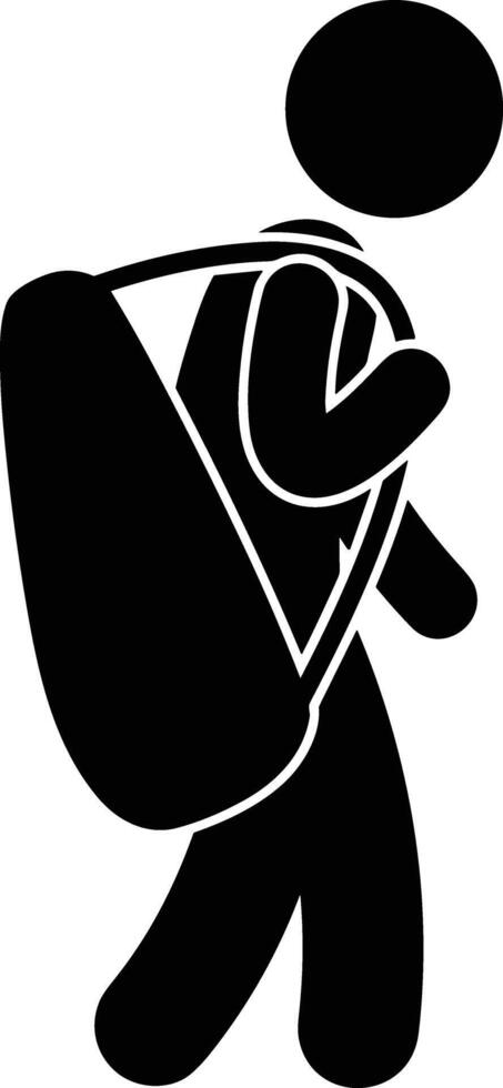Bag icon symbol image vector