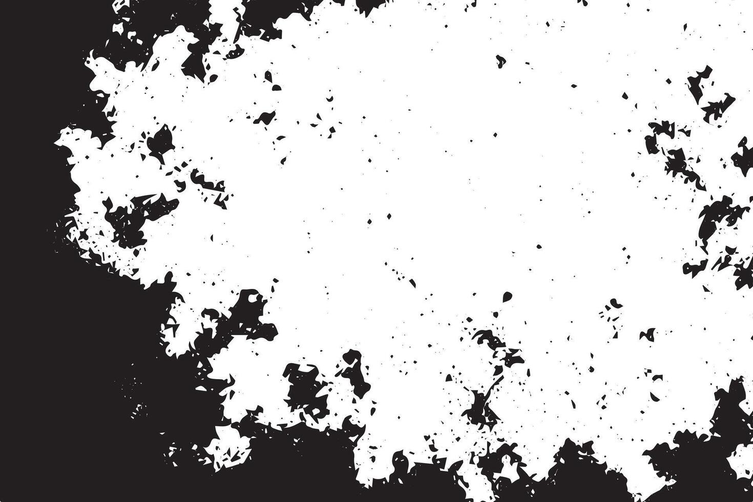 Monochrome Abstract noise, Small particles of debris and dust, Distressed uneven background Grunge texture overlay with rough and fine grains isolated on white background vector