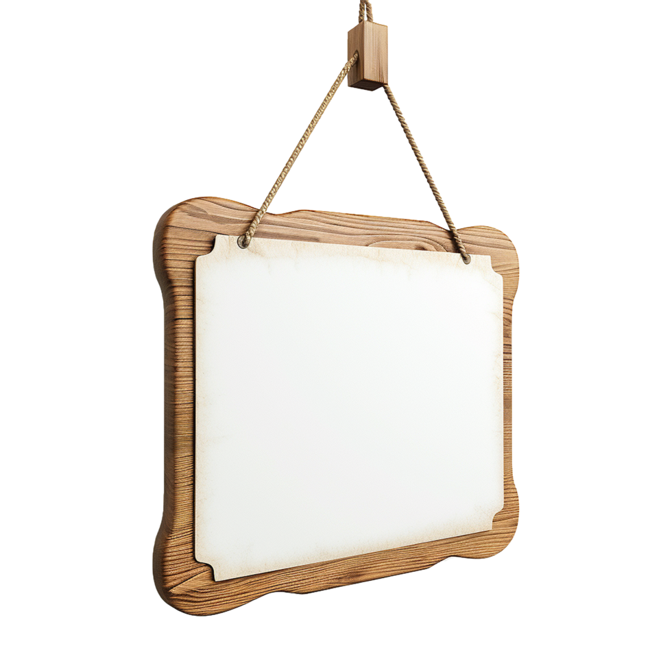 Placard Isolated on transparent background png