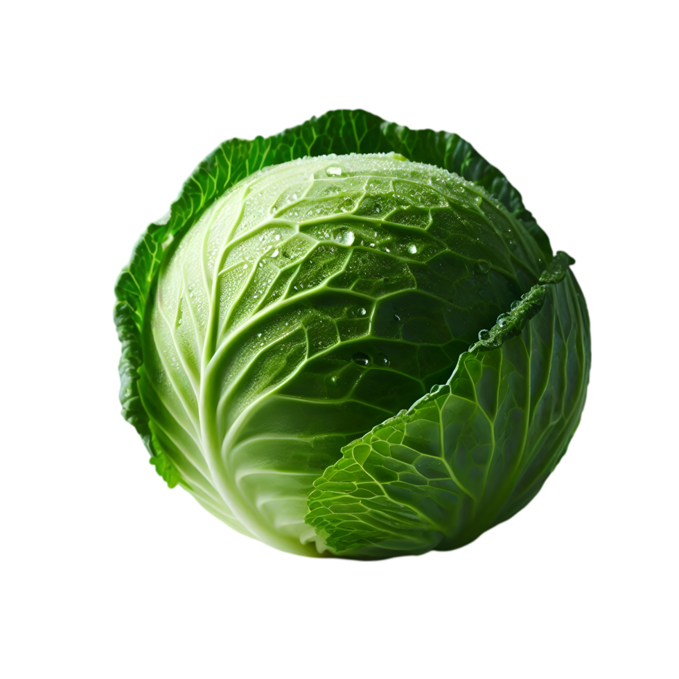 Cabbage on a transparent background png