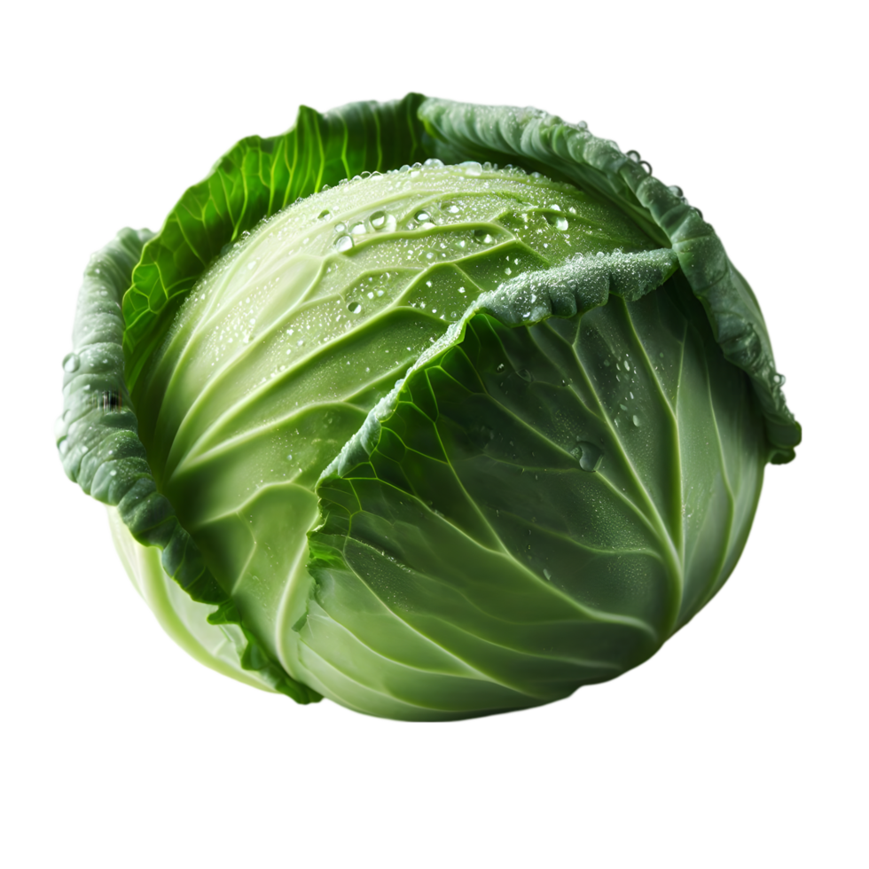 Cabbage on a transparent background png