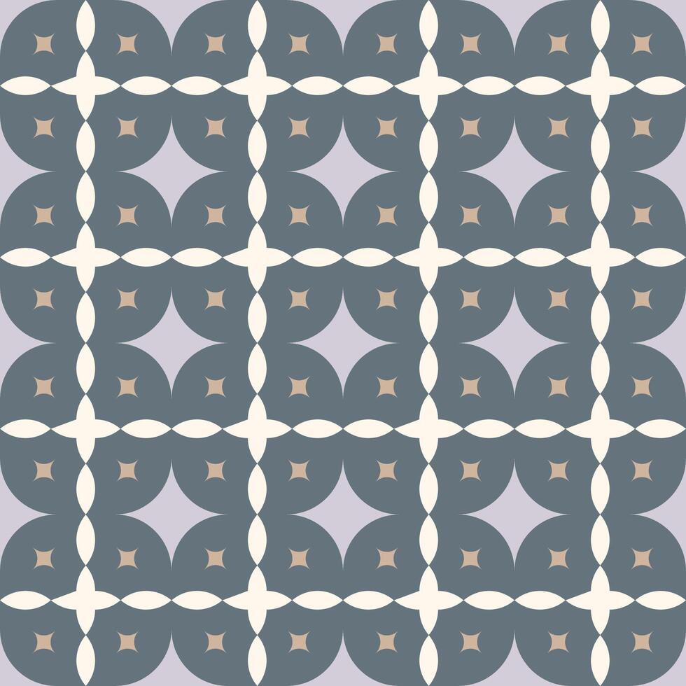 seamless ornamental geometric pattern - gray design. Creative tileable elegant background. Repeatable ornate print vector