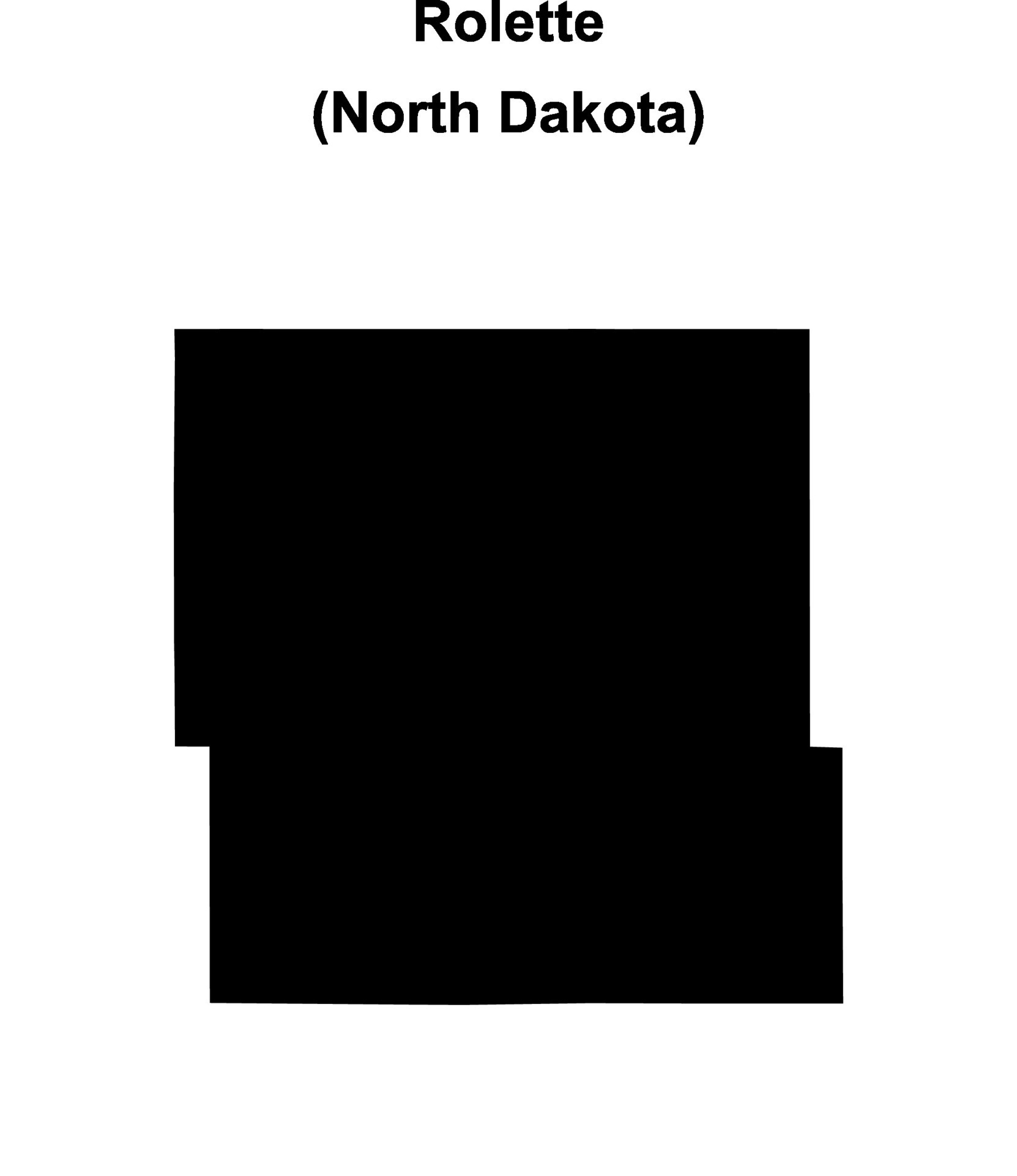 Rolette County North Dakota Mugshot Zone Rolette County, North Dakota blank outline map 46855212 Vector Art at