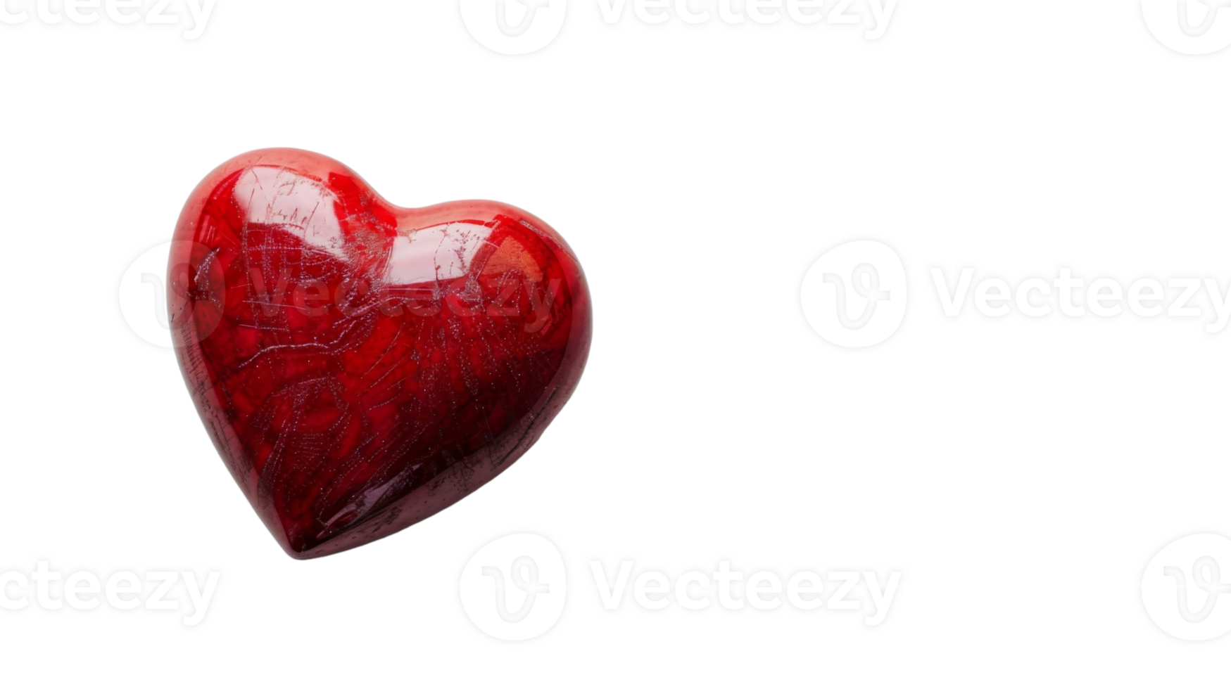 Shaped like a heart. on the Transparent Background, Format png