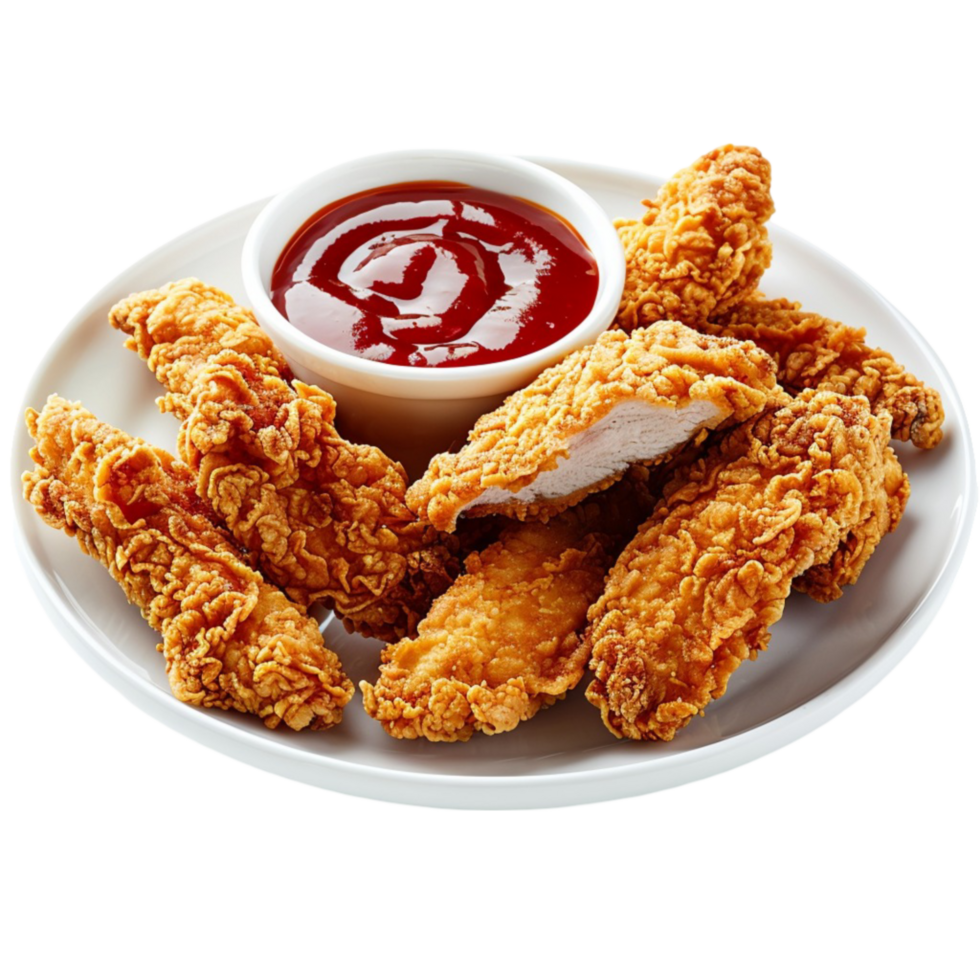 chicken nuggets Generative-AI png