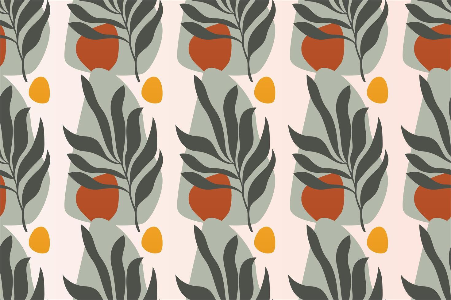 Abstract boho seamless pattern background vector