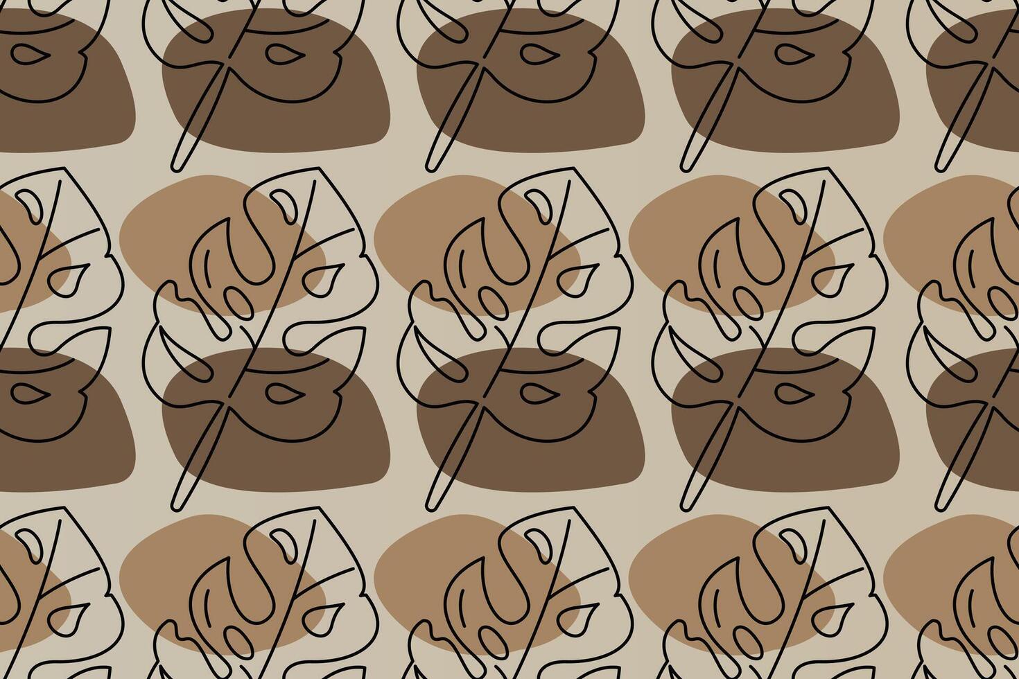 Abstract boho seamless pattern background vector