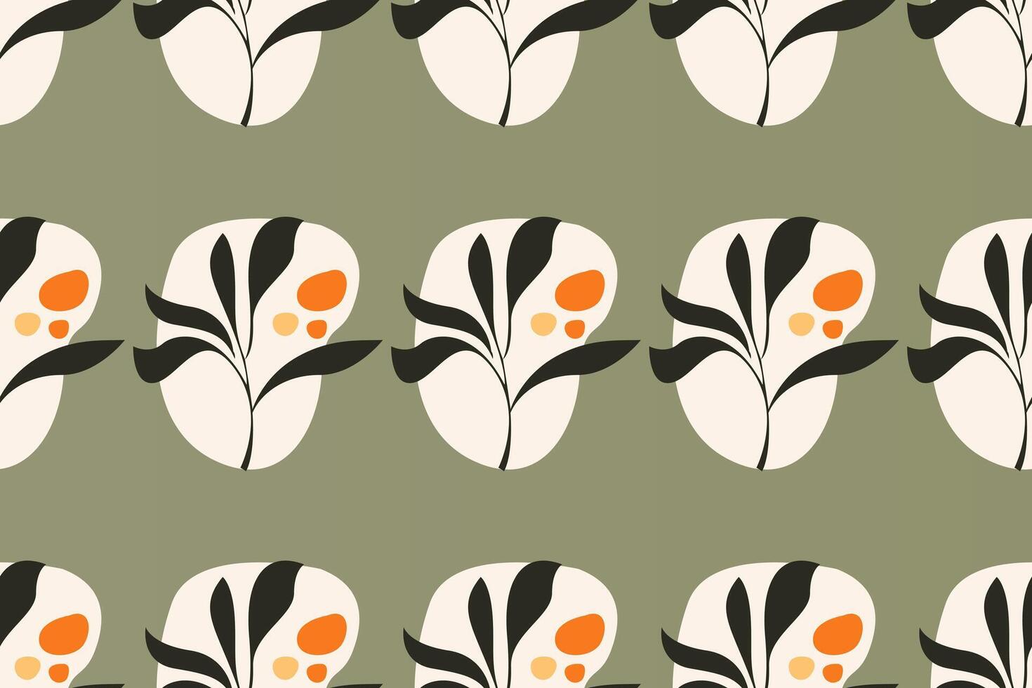 Abstract boho seamless pattern background vector