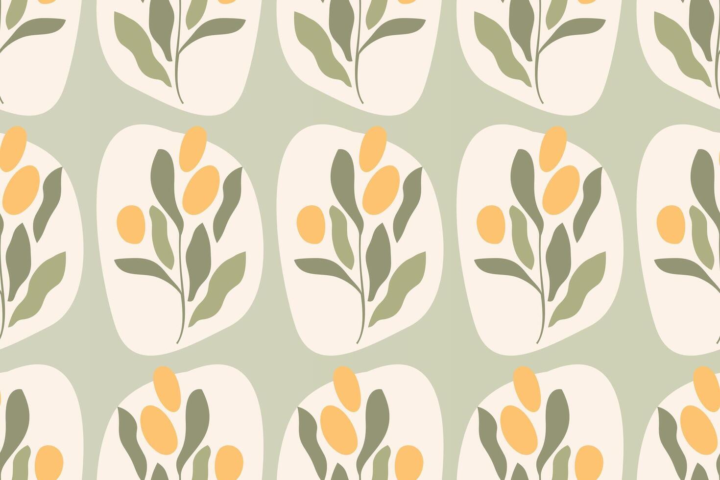 Abstract boho seamless pattern background vector