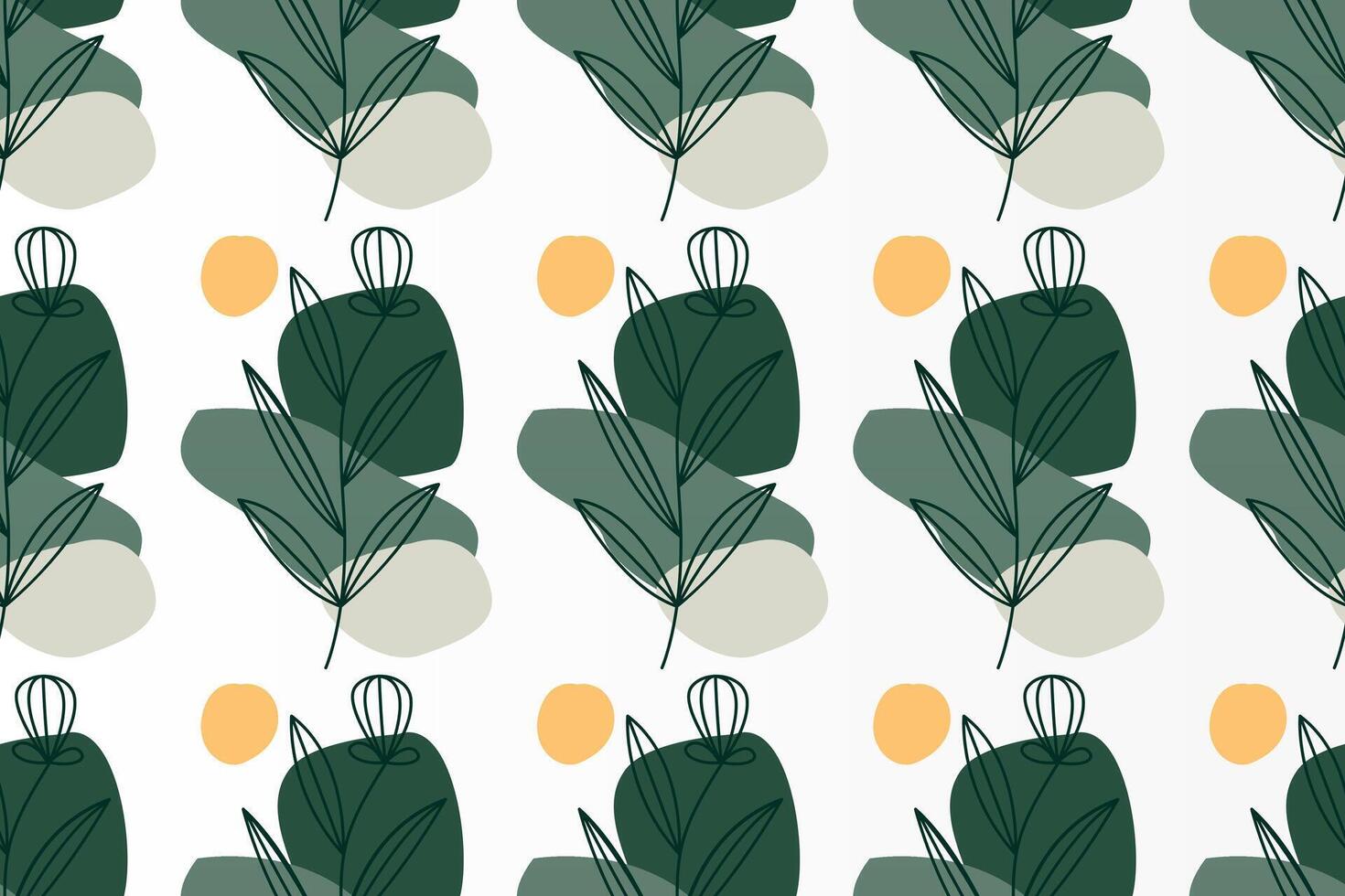 Abstract boho seamless pattern background vector
