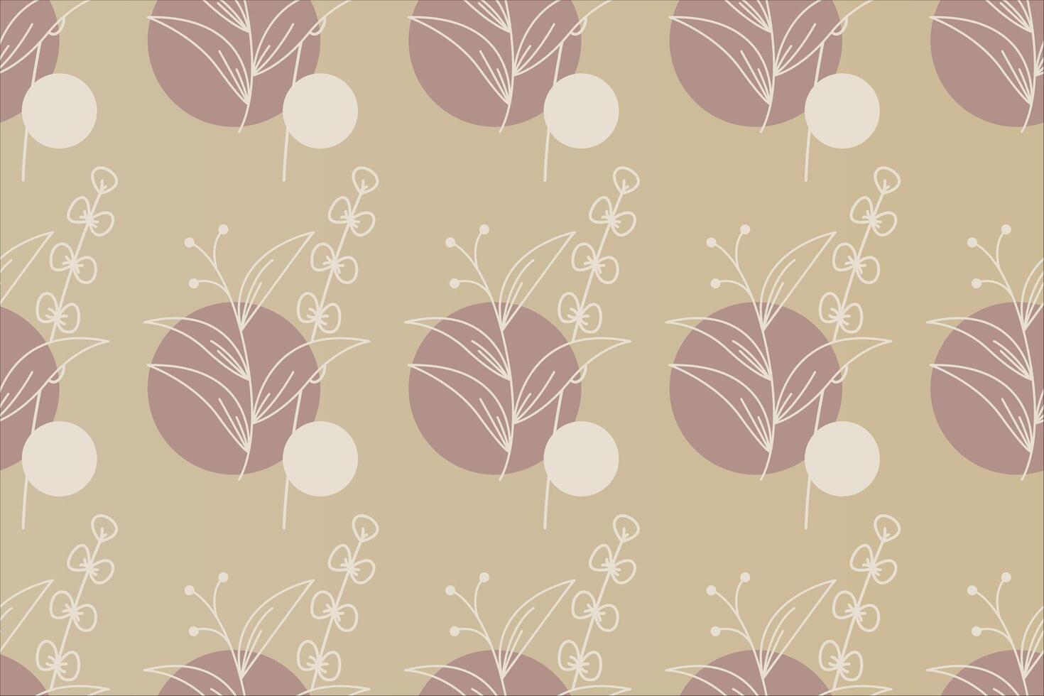 Abstract boho seamless pattern background vector