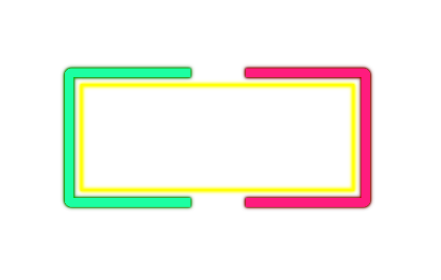 Element frame square retro 80s-90s style. png