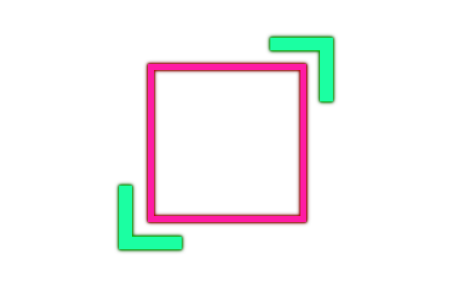 Element frame square retro 80s-90s style. png