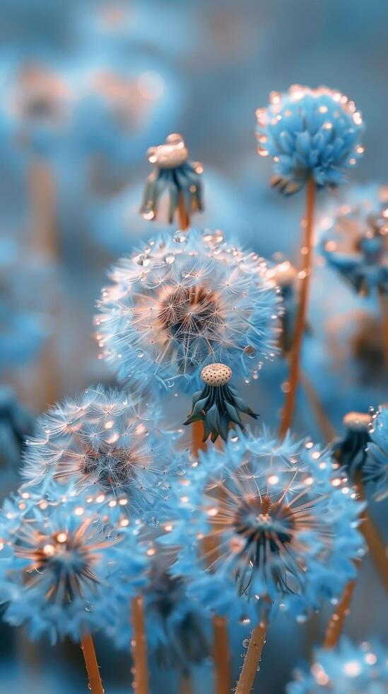 Dandelion Standing Tall in Field photo