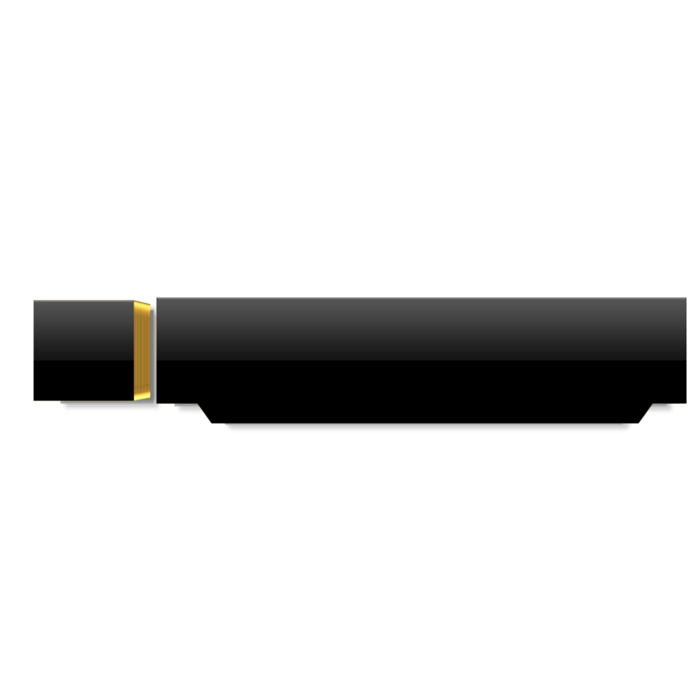 Shiny Black Versatile Lower Thirds for Any Project png