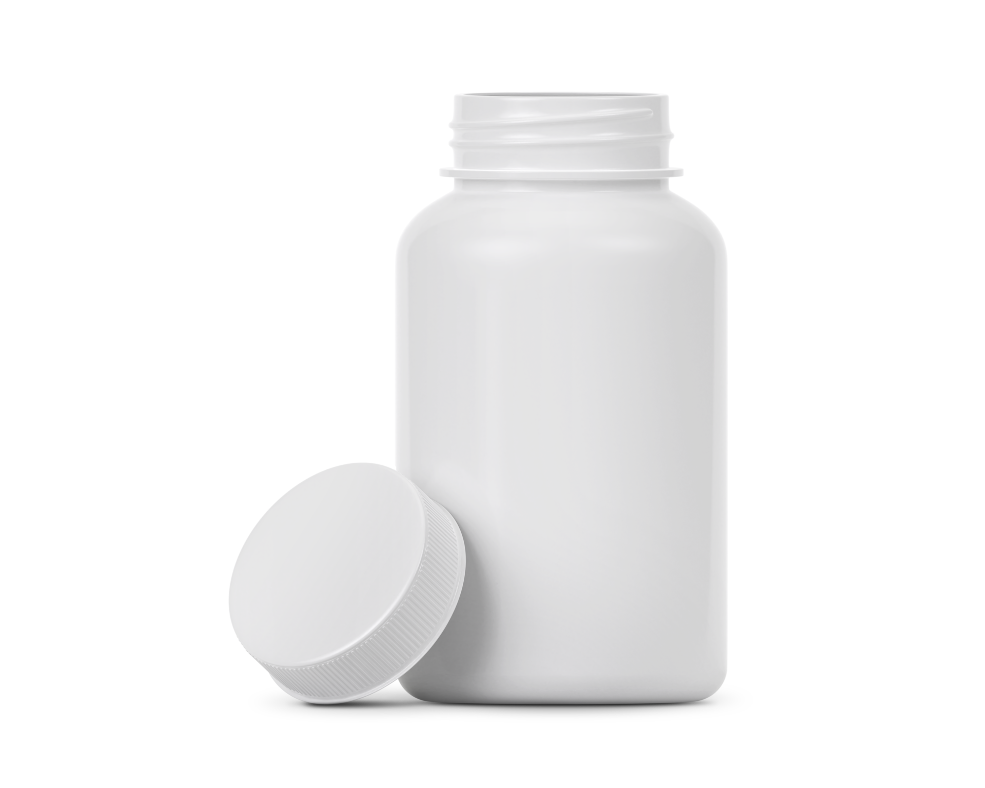 Blank plastic pill bottle transparent background 46859346 png