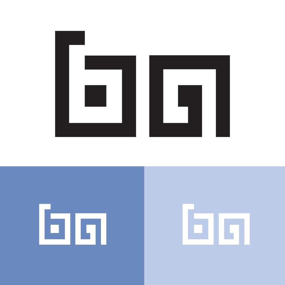 BA Logo Design - BA letter mark vector