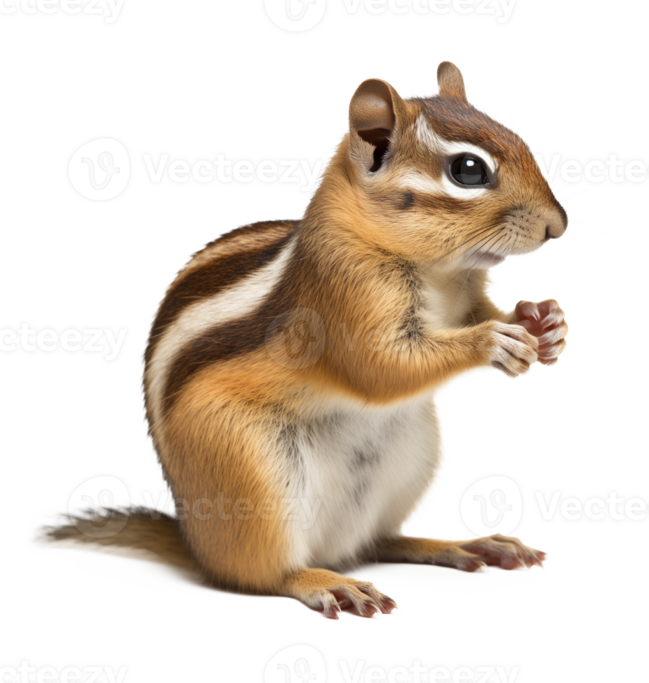 Chipmunk Isolated on Transparent Background png