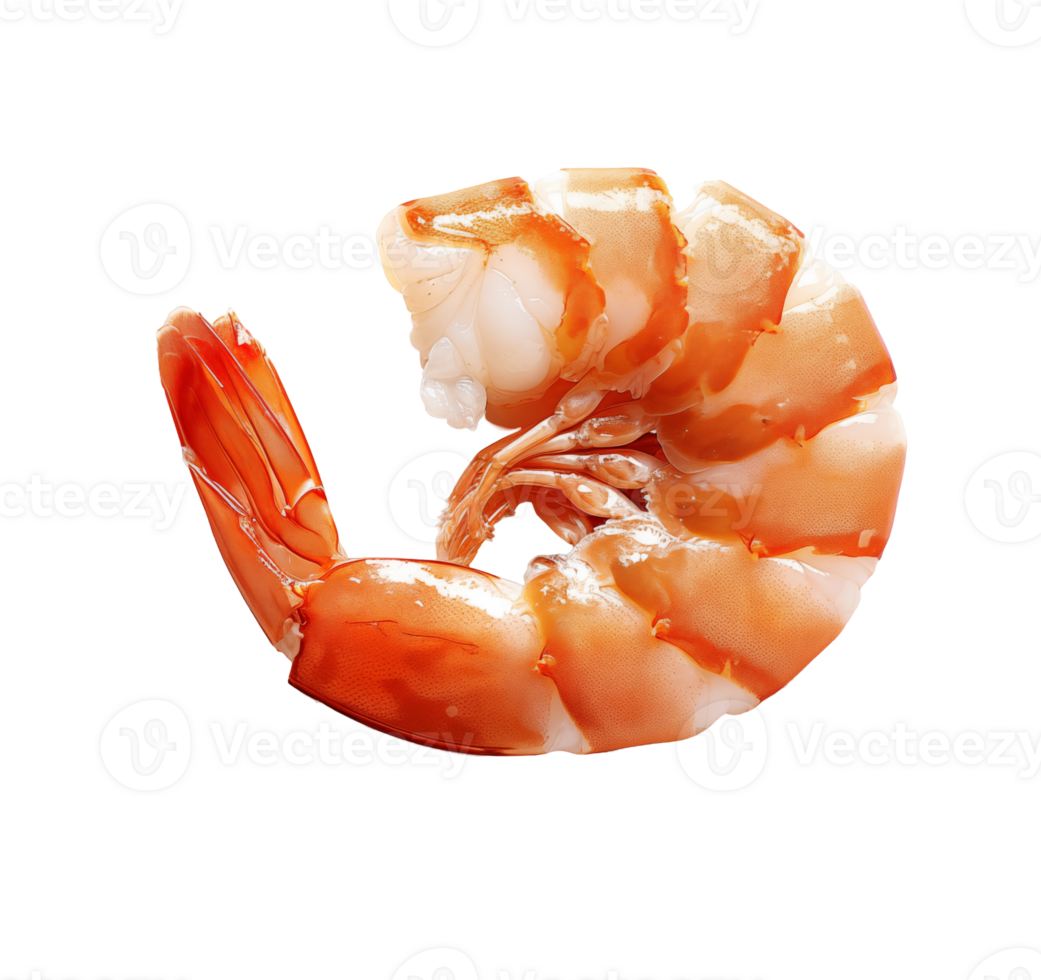 Shrimp on isolated background, shrimp perfection, unlocking seafood's best kept secret png