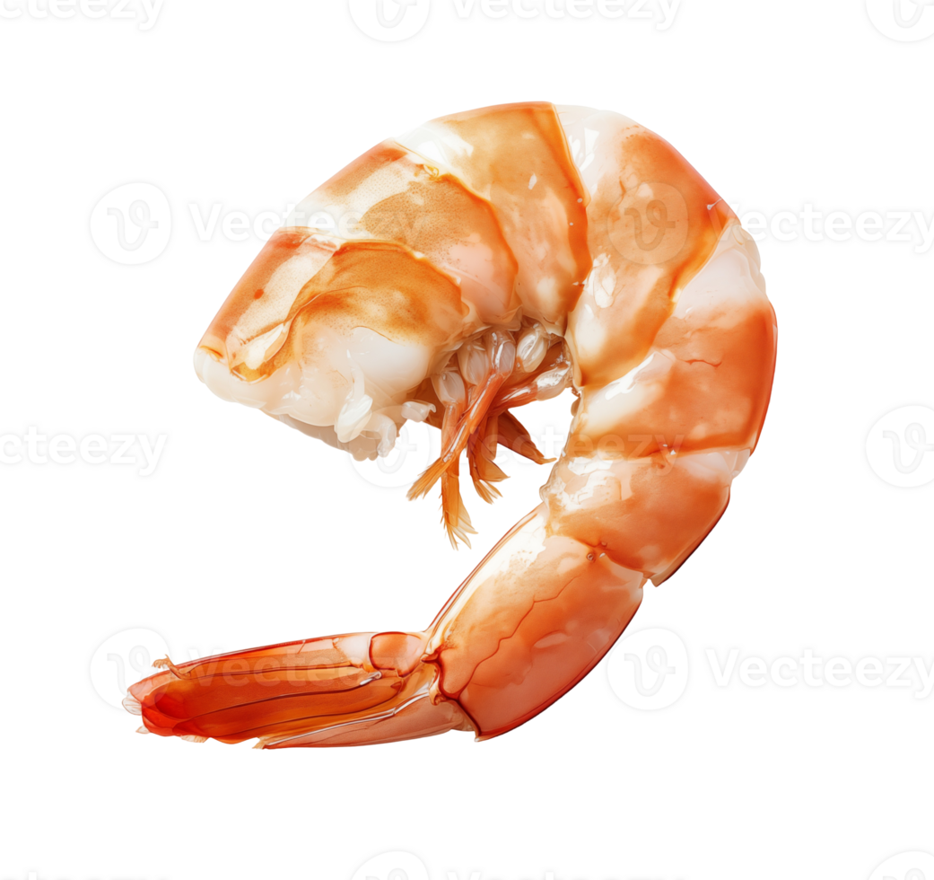 Shrimp on isolated background, shrimp perfection, unlocking seafood's best kept secret png