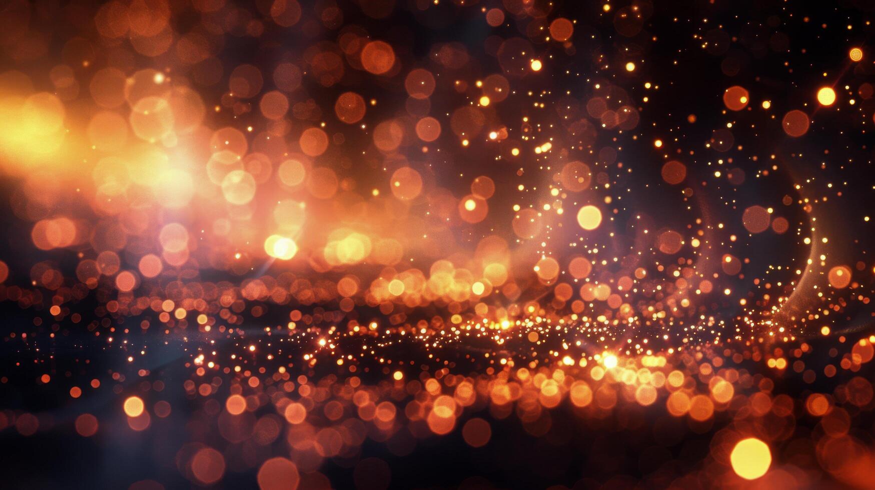 Blurry Bright Yellow Light photo