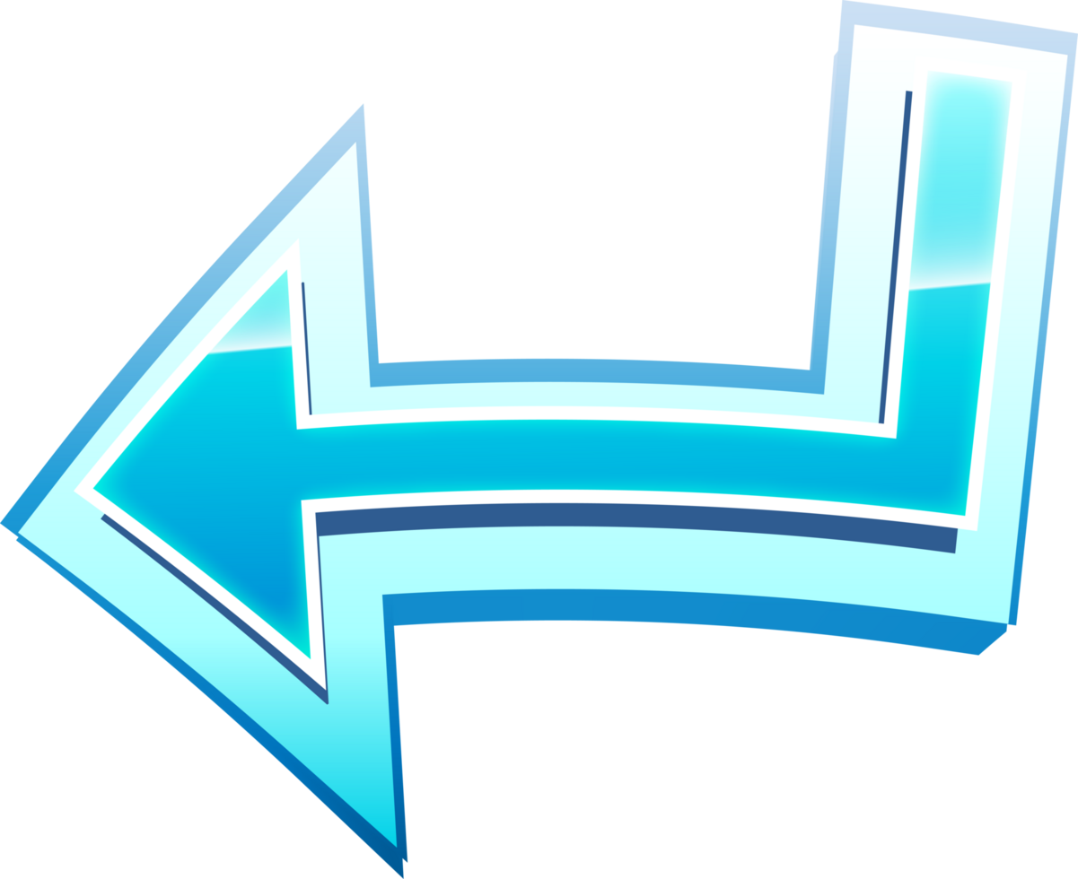 Arrow Left Clipart Element png