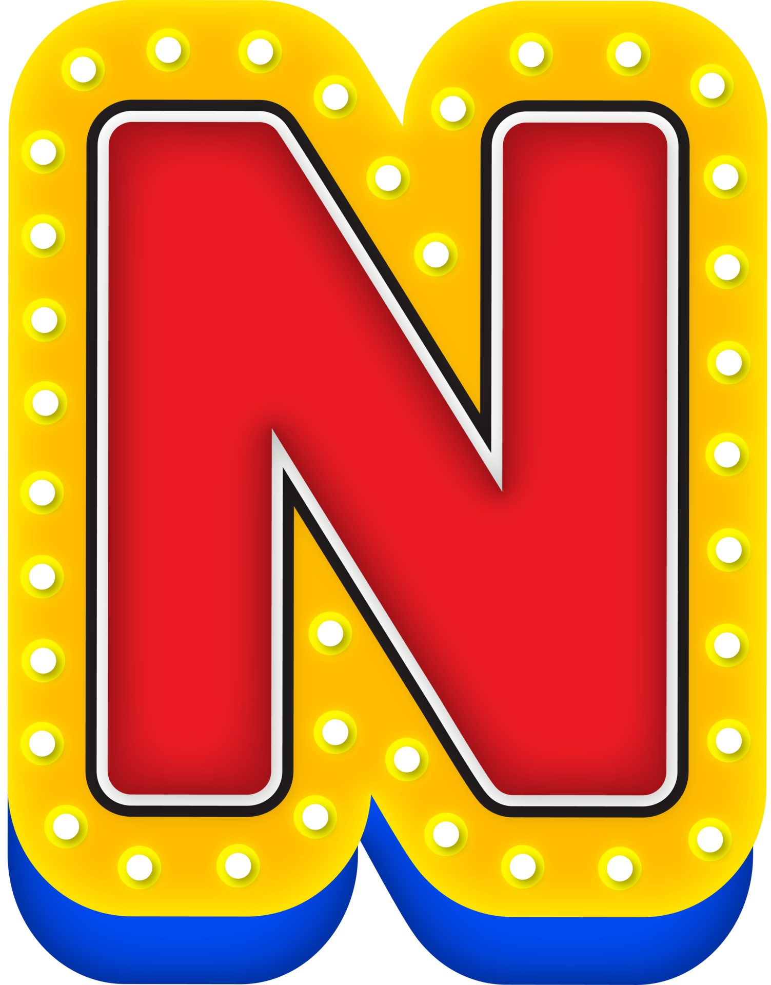 3d-cinema-light-alphabet-letter-n-46861327-png