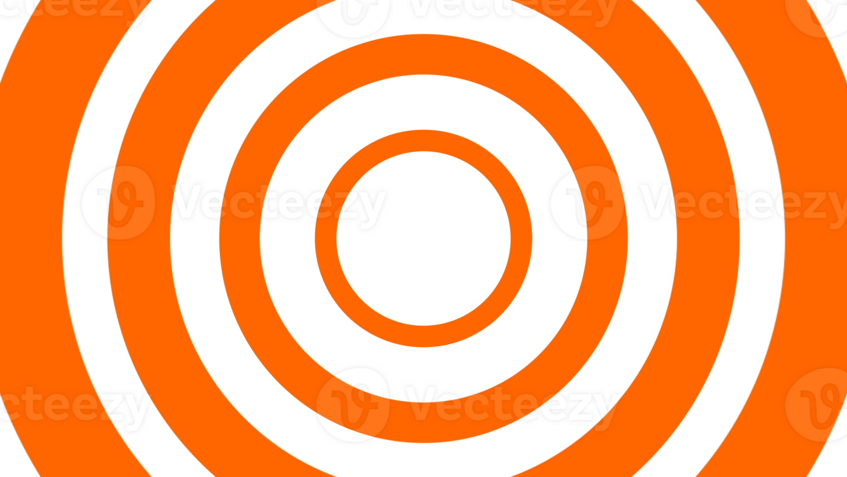 an orange and white circular target png