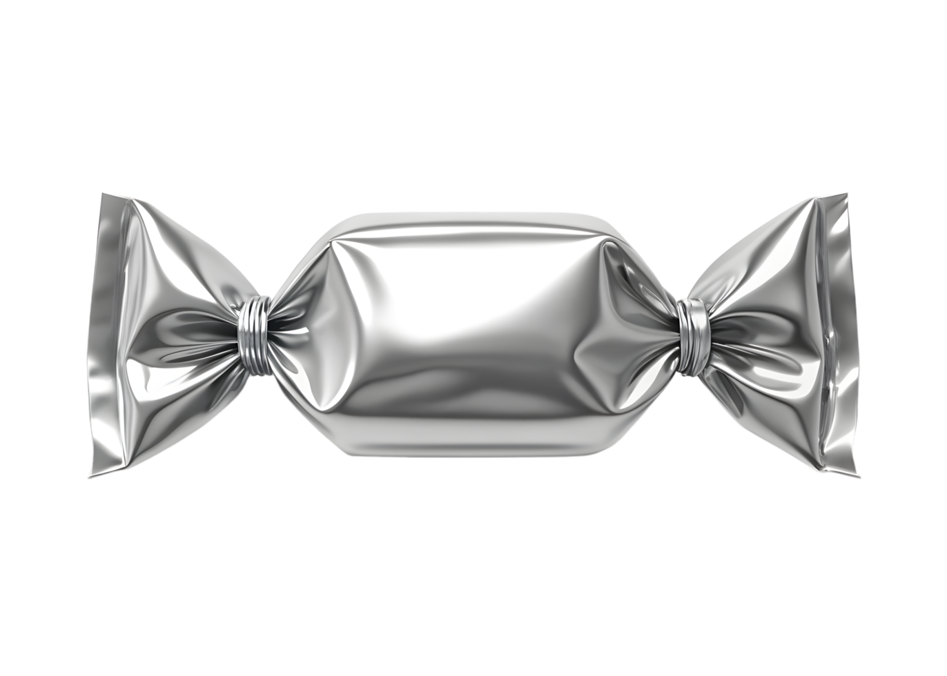 A Blank Twist Candy Foil Pack Mockup png