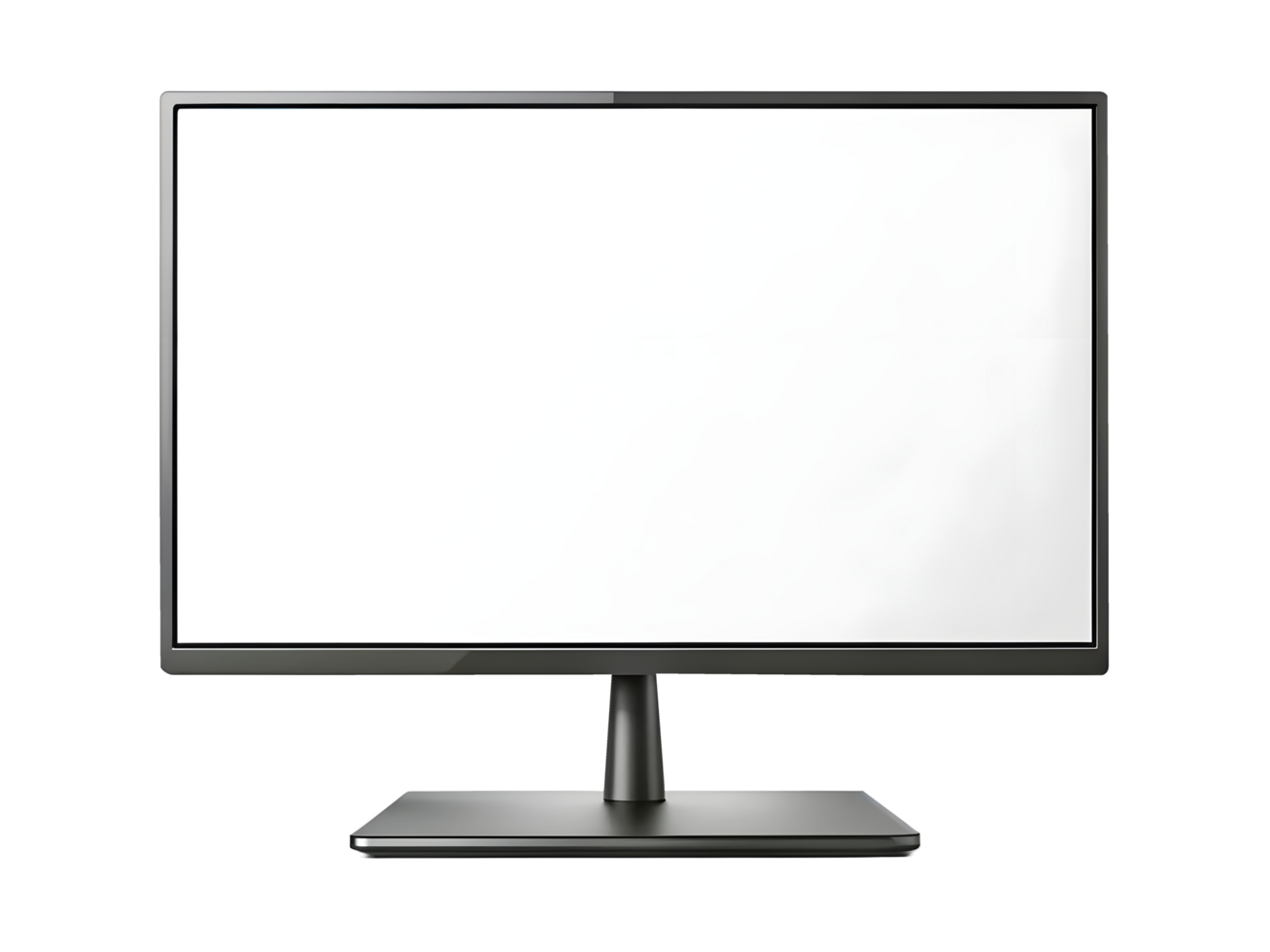 A Blank TV Screen Mockup png