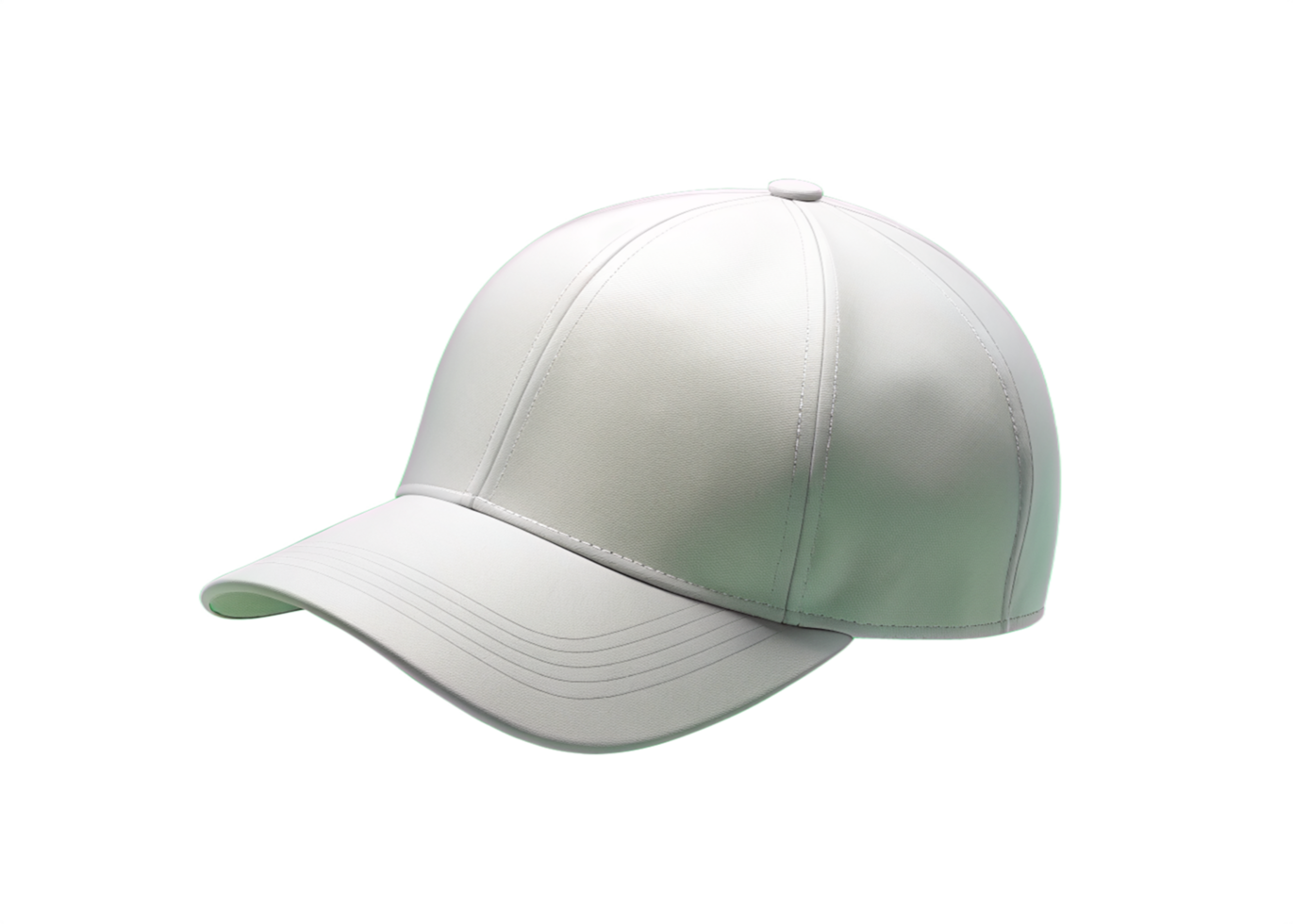 A Blank White Cap Mockup png