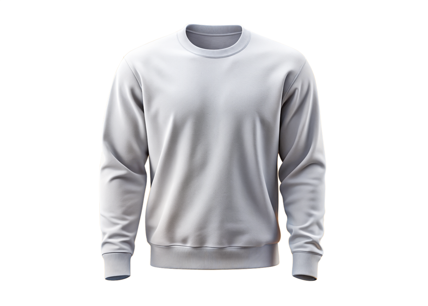 A White Crewneck Mockup For Showcasing Design png