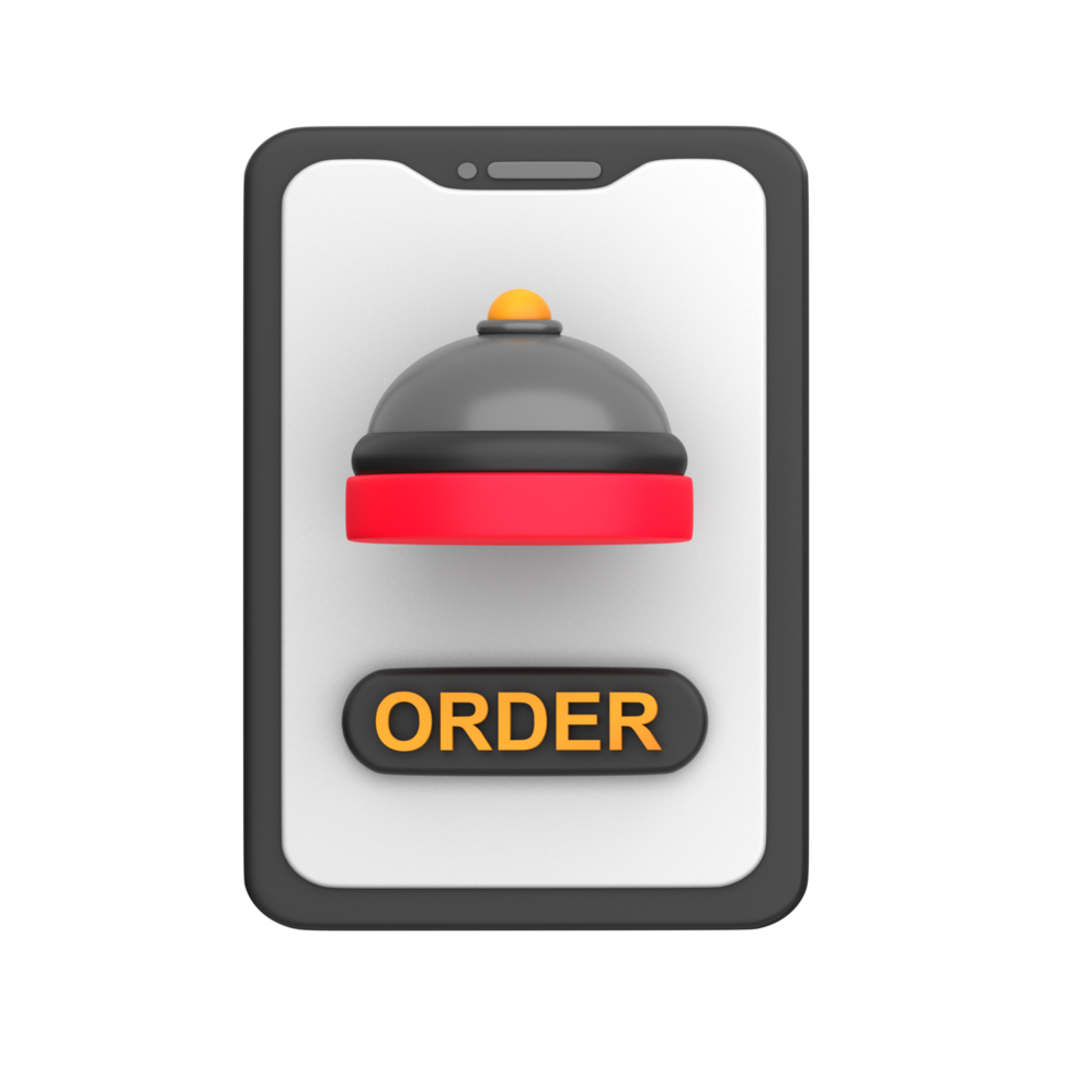 Food Delivery 3D Icon png