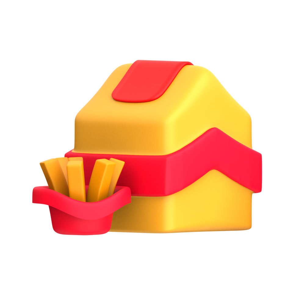 junkfood 3d icon png