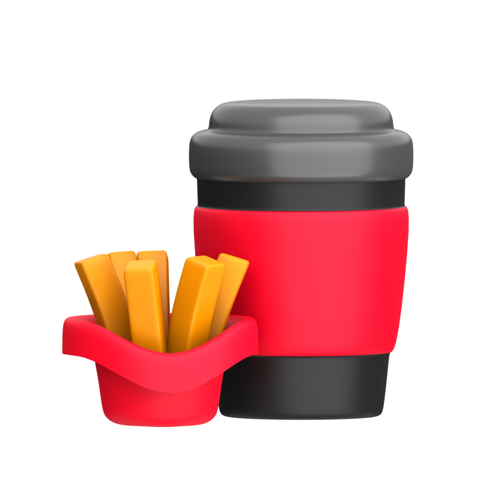 junkfood 3d icon png